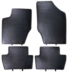 Gummimatta Svart Peugeot 307 I & II