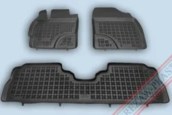 Gummimatta Svart Toyota Prius + 2012-2019