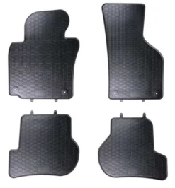 Gummimatta Svart VW Golf MK5/6 / VW Jetta MK5 / VW Scirocco