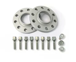 H&R Silver Spacerpaket BMW 5mm Sida / 10mm per Axel Inklusive Bultar