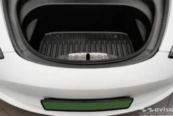 Inre Lastskydd Rostfri Borstad Metall Tesla Model 3 2019-2023