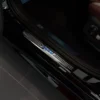 Instegslister i Blank Svart Stål Bmw X6 G06 2019->