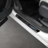 Instegslister i Blank Svart Stål Citroen C5 Aircross 2018-2025