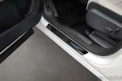 Instegslister i Blank Svart Stål Citroen C5 Aircross 2018-2025