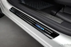 Instegslister i Blank Svart Stål Citroen C5 Aircross 2018-2025
