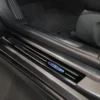 Instegslister i Blank Svart Stål Ford Mondeo V Halvkombi 2014-2022