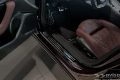 Instegslister i Blank Svart Stål Peugeot 508 II Sedan 2018->
