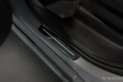 Instegslister i Blank Svart Stål Volvo XC90 II 2015->