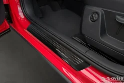 Instegslister i Borstad Svart Stål Audi Q2 2020-><noscript><img width=