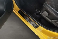 Instegslister i Borstad Svart Stål Mitsubishi Space Star Facelift 2020-><noscript><img width=