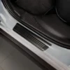 Instegslister i Borstad svart stål Nissan Qashqai III 2021->