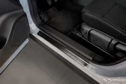 Instegslister i Borstad svart stål Nissan Qashqai III 2021-><noscript><img width=
