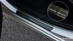 Instegslister i Borstad svart Stål Peugeot 508 I 2011-2018