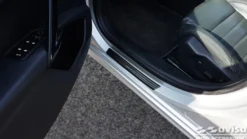 Instegslister i Borstad svart Stål Peugeot 508 I 2011-2018