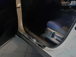 Instegslister i Borstad Svart Stål Toyota RAV4 IV 02.2016-2019