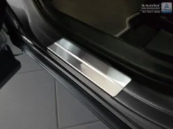 Instegslister Svart Borstad Metall. Toyota C-HR, Lexus NX