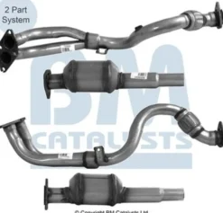 KATALYSATOR till VW Golf Vento