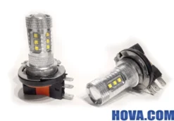 Lampa LED Dimljus H15 80W Epistar & Cree Xenonvit