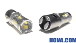 Lampor LED Bakljus Bromsljus BA20D 2-Polig 80W Epistar & Cree Xenonvit