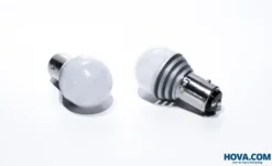 Lampor LED Bromsljus Michiba 360 Vit 2-Polig BAY15D / 21/5W