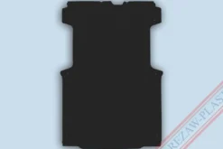 Lastrumsmatta Svart Citroen Jumper, Fiat Ducato, Peugeot Boxer 2006-