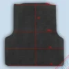 Lastrumsmatta Svart Isuzu D-Max II 2012-2019