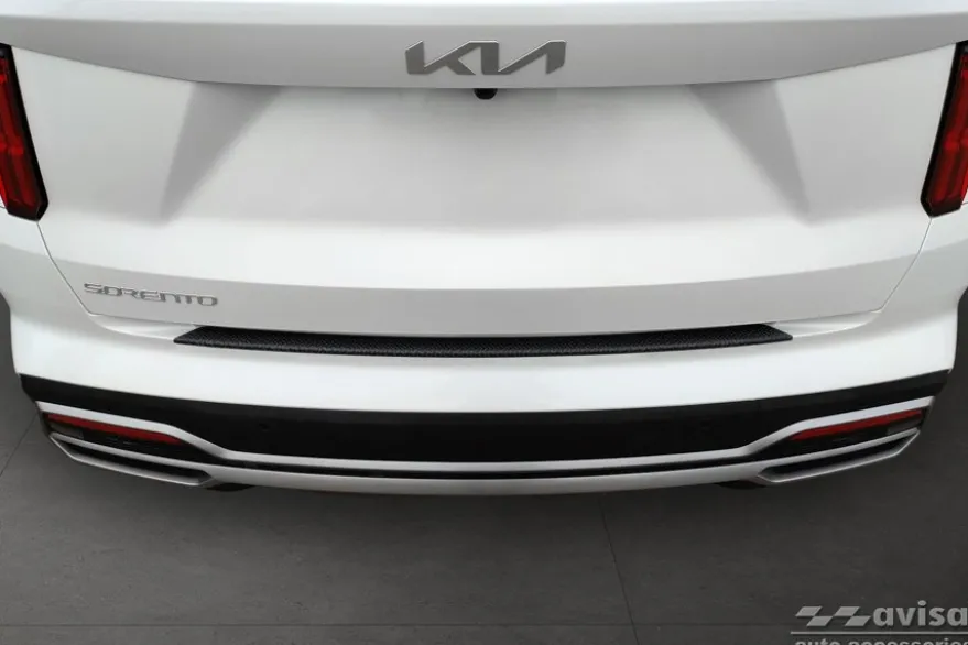 Lastskydd Mattsvart Aluminium Durkplåt Kia Sorento IV 2020->
