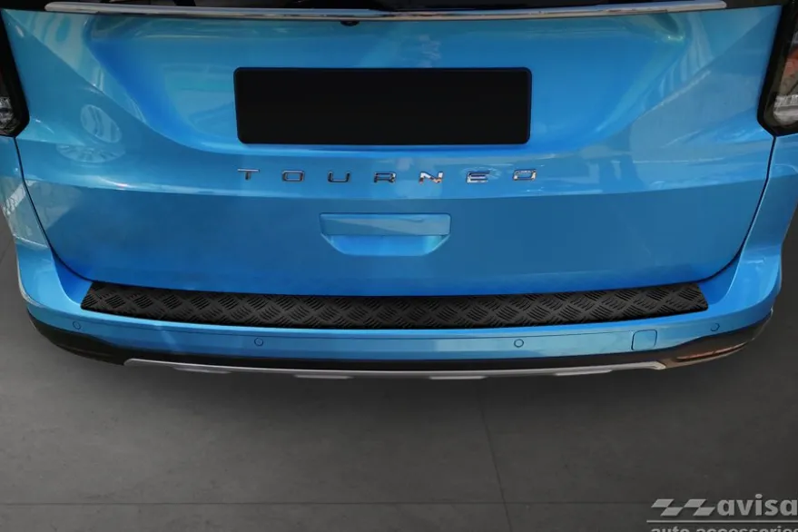 Lastskydd Mattsvart Aluminium Durkplåt till Ford Tourneo Connect III 2022->