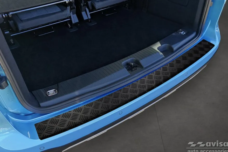 Lastskydd Mattsvart Aluminium Durkplåt till Ford Tourneo Connect III 2022->