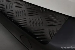 Lastskydd Mattsvart Aluminium Durkplåt till Peugeot Rifter 2018-><noscript><img width=