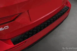 Lastskydd Mattsvart Aluminium Durkplåt till Volvo V60 II 2018->
