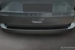 Lastskydd Mattsvart Aluminium Durkplåt till VW Caddy V 2020->