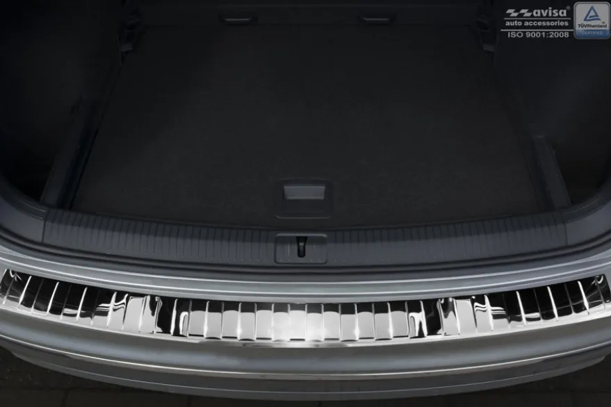 Lastskydd Rostfri Blank Metall Volkswagen Tiguan II 2015-2024