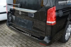 Lastskydd Rostfri Blank Svart Metall Mercedes V-Klass W447 / Vito III 2014->