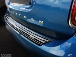 Lastskydd Rostfri Blank Svart Metall Mini Countryman F60 2016-2019