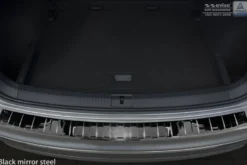 Lastskydd Rostfri Blank Svart Metall Volkswagen Tiguan II Allspace 2017-2024