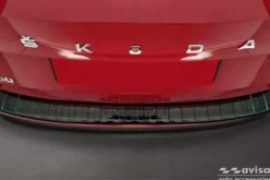 Lastskydd Rostfri Blank Svart Skoda Karoq 2022->