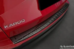 Lastskydd Rostfri Blank Svart Skoda Karoq 2022-><noscript><img width=