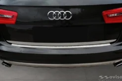 Lastskydd Rostfri Borstad Metall Audi A6 C7 Allroad 2012-2018