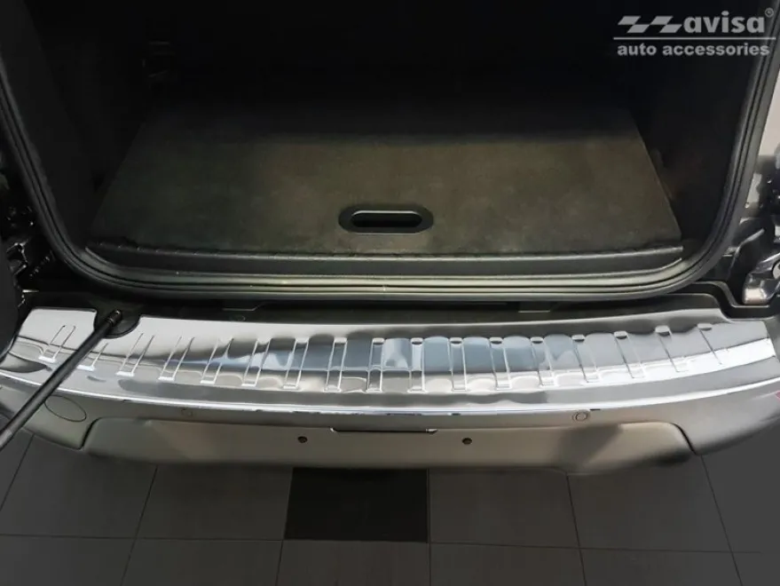 Lastskydd Rostfri Borstad Metall Ford Ecosport II 2017->
