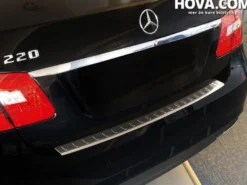 Lastskydd Rostfri Borstad Metall Mercedes-Benz E-Klass W212 Sedan 2009-2013