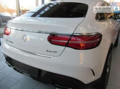 Lastskydd Rostfri Borstad Metall Mercedes-Benz GLE 2015-2019