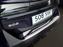 Lastskydd Rostfri Borstad Metall Peugeot 508 II Sw 2018->
