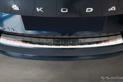 Lastskydd Rostfri Borstad Metall Skoda Octavia IV Liftback 2019->