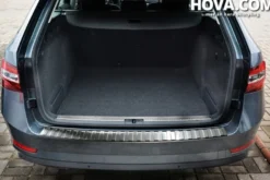 Lastskydd Rostfri Borstad Metall Skoda Superb 3V Kombi / Scout 2015-2024