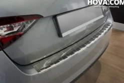 Lastskydd Rostfri Borstad Metall Skoda Superb 3V Sedan (Liftback) 2015-