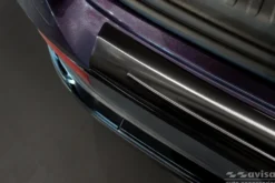 Lastskydd Rostfri Borstad Metall Svart Audi Q4 E-Tron 2021->