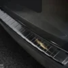 Lastskydd Rostfri Borstad Metall Svart BMW3-Serie G21 Touring M-paket 2018-2022