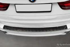 Lastskydd Rostfri Borstad Metall Svart Bmw X5 F15 2013-2018