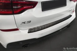 Lastskydd Rostfri Borstad Metall Svart BMWX3 G01 M-paket M-Sport 2017-><noscript><img width=